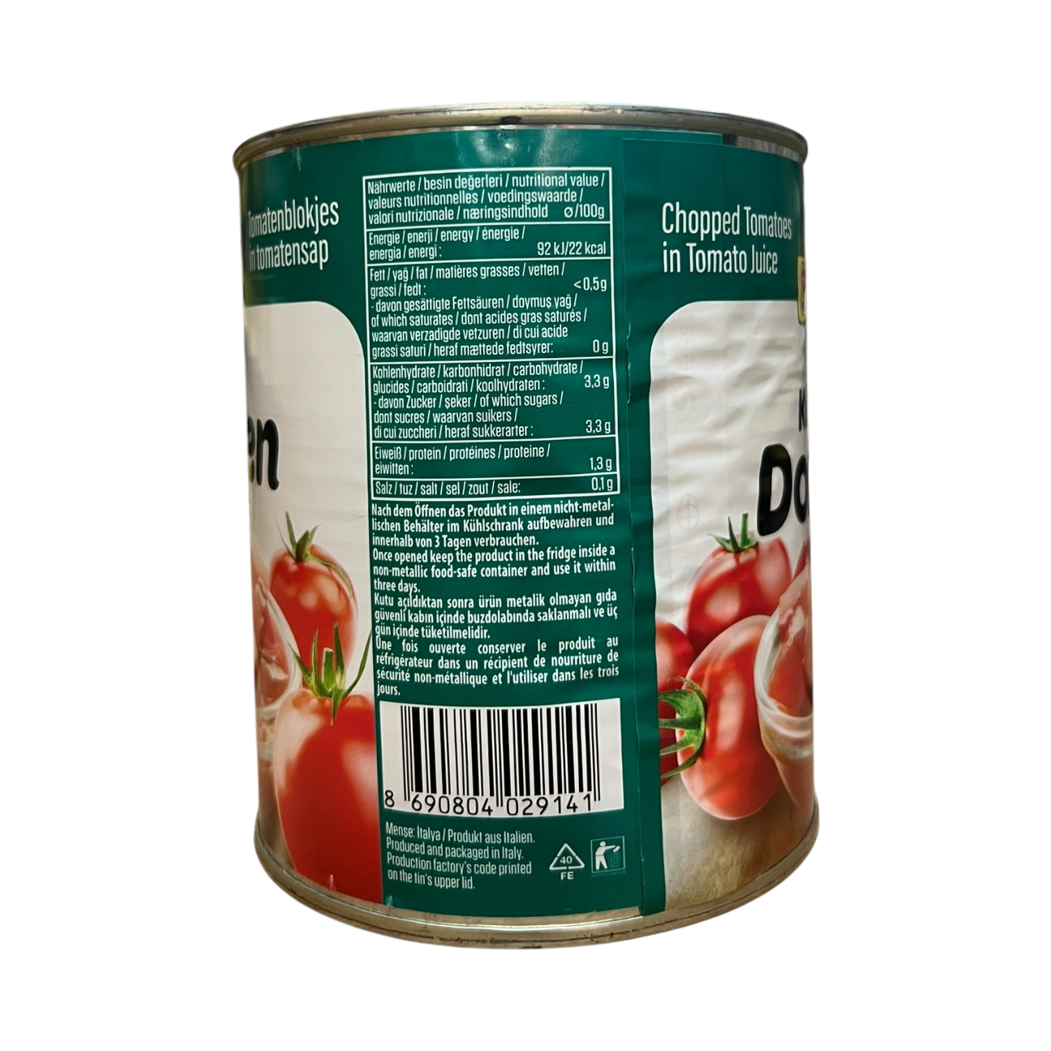 Gehackte Tomaten Dose – Bild 2