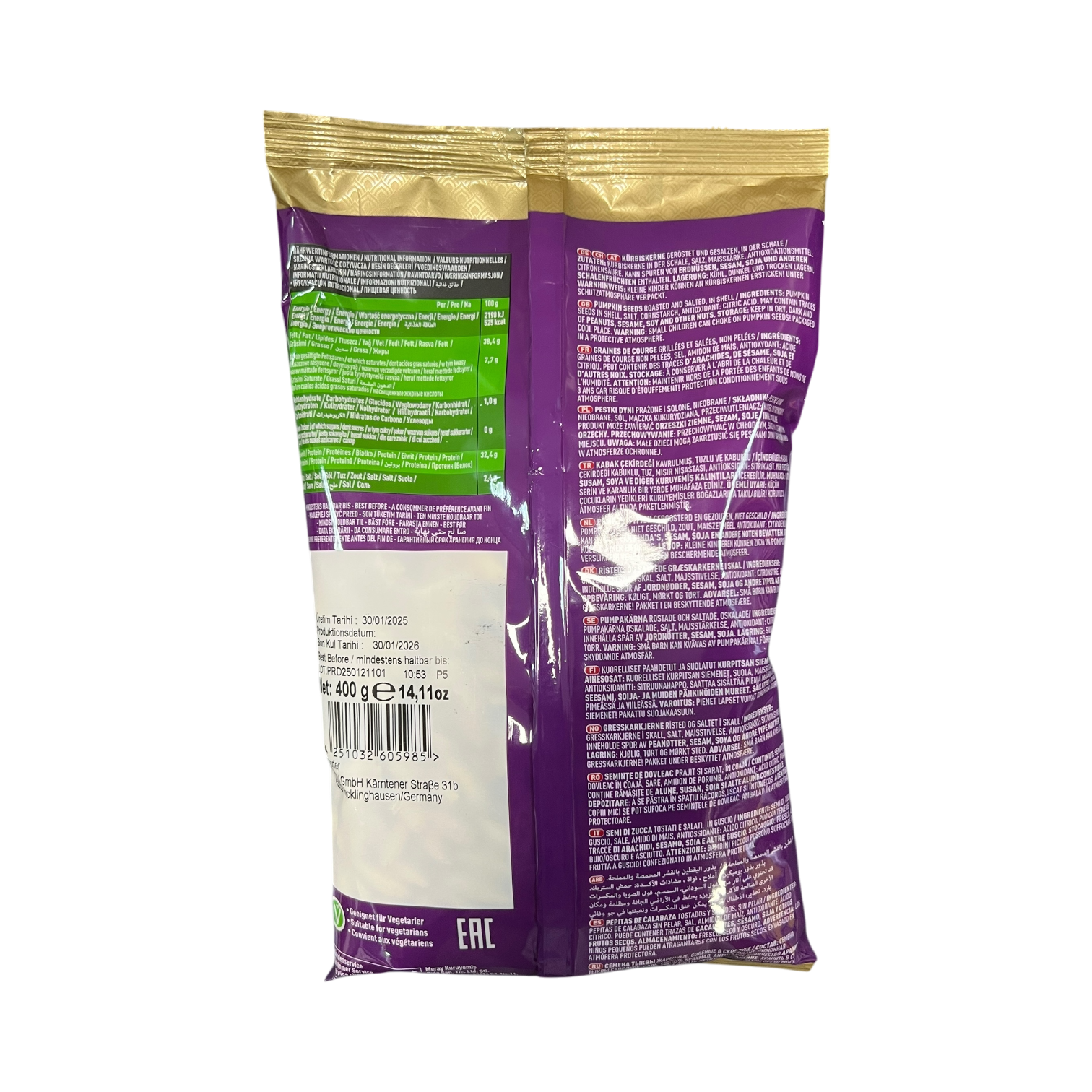 Kürbiskerne Gesalzen – Bild 2