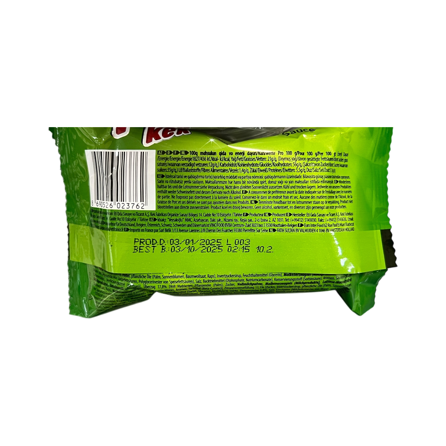 Zitronen Brownie – Bild 3