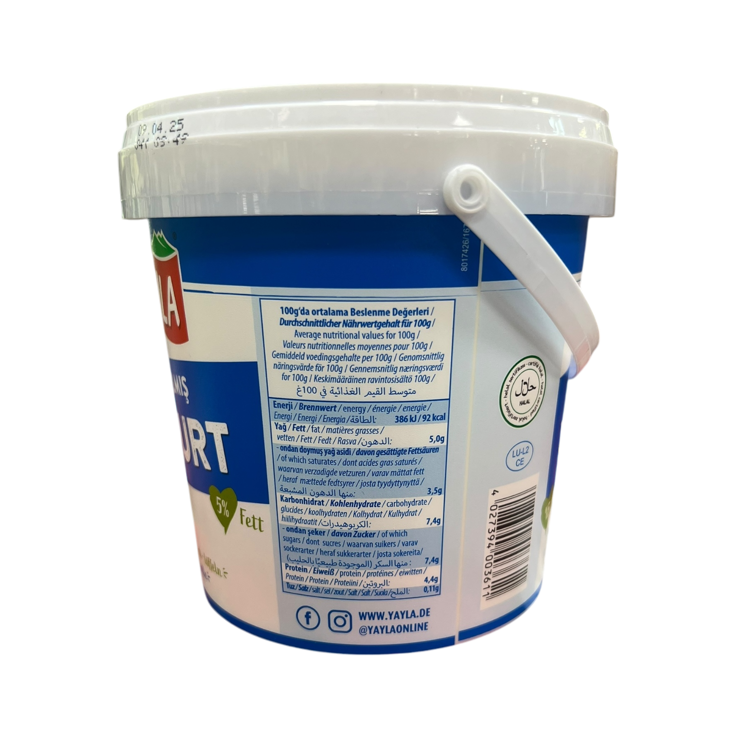 Joghurt 5% Fett – Bild 2