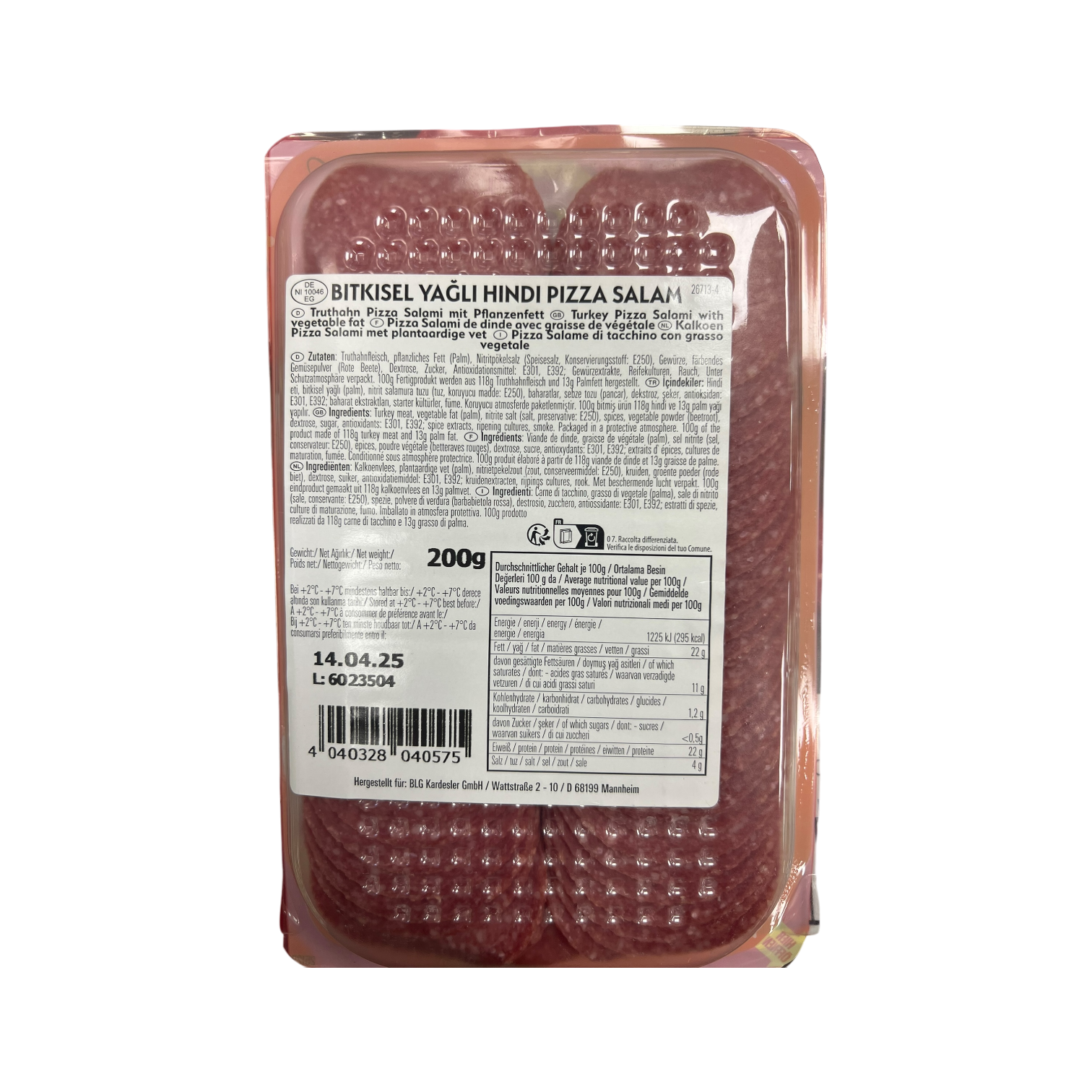 Pizza Salami – Bild 2