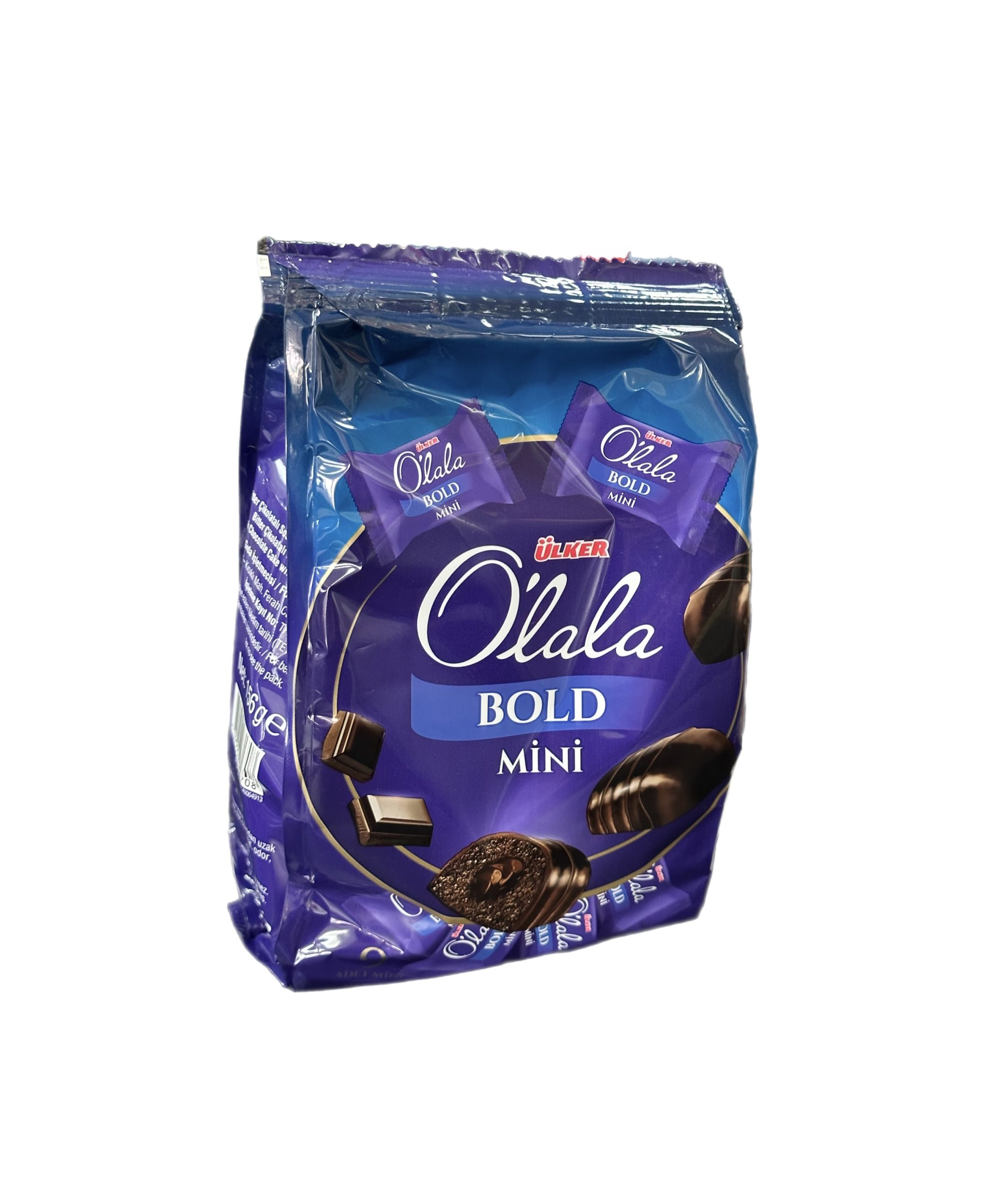 Bitterschokoladen Brownie mit Füllung