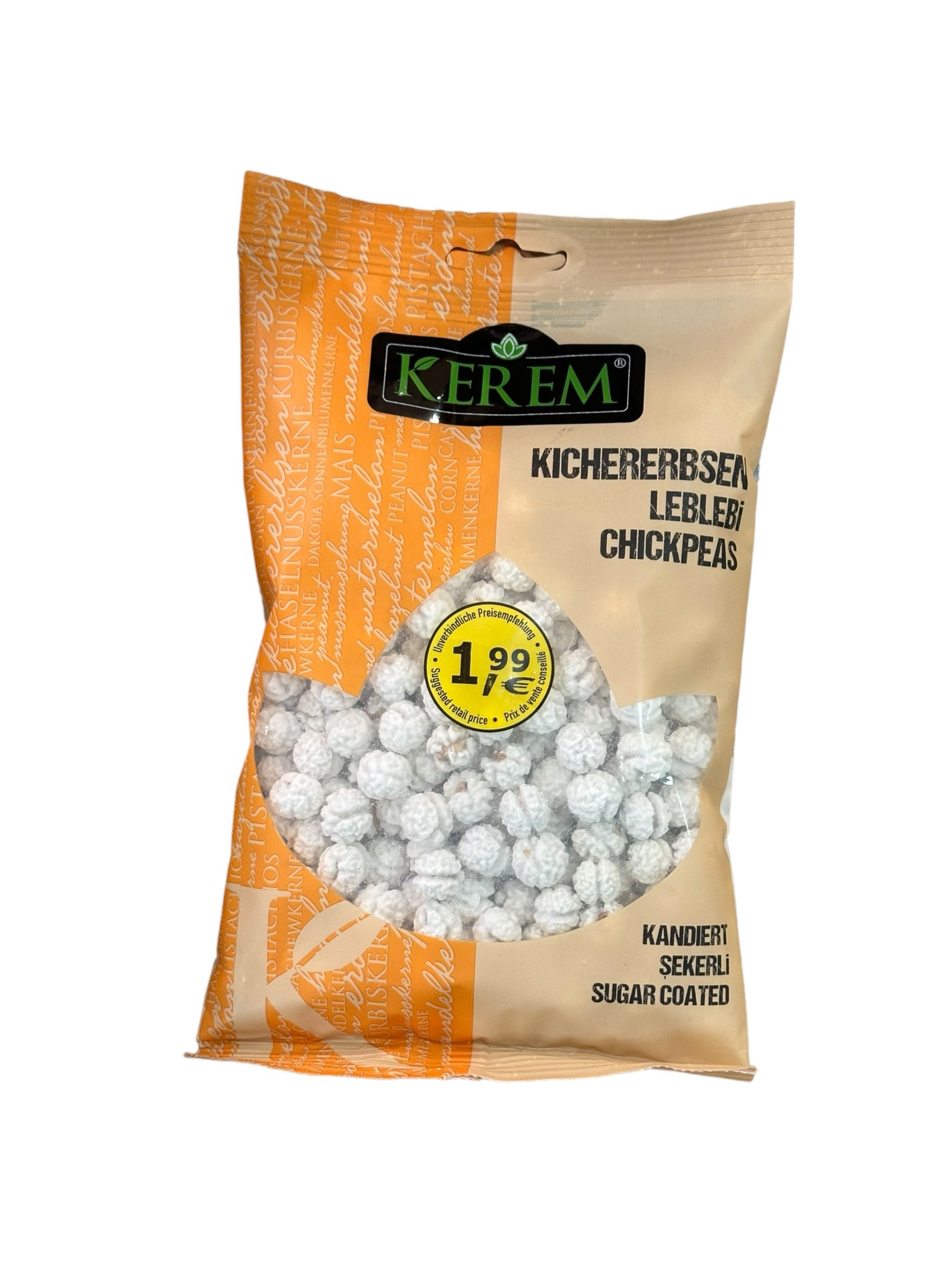 Kichererbsen Gezuckert