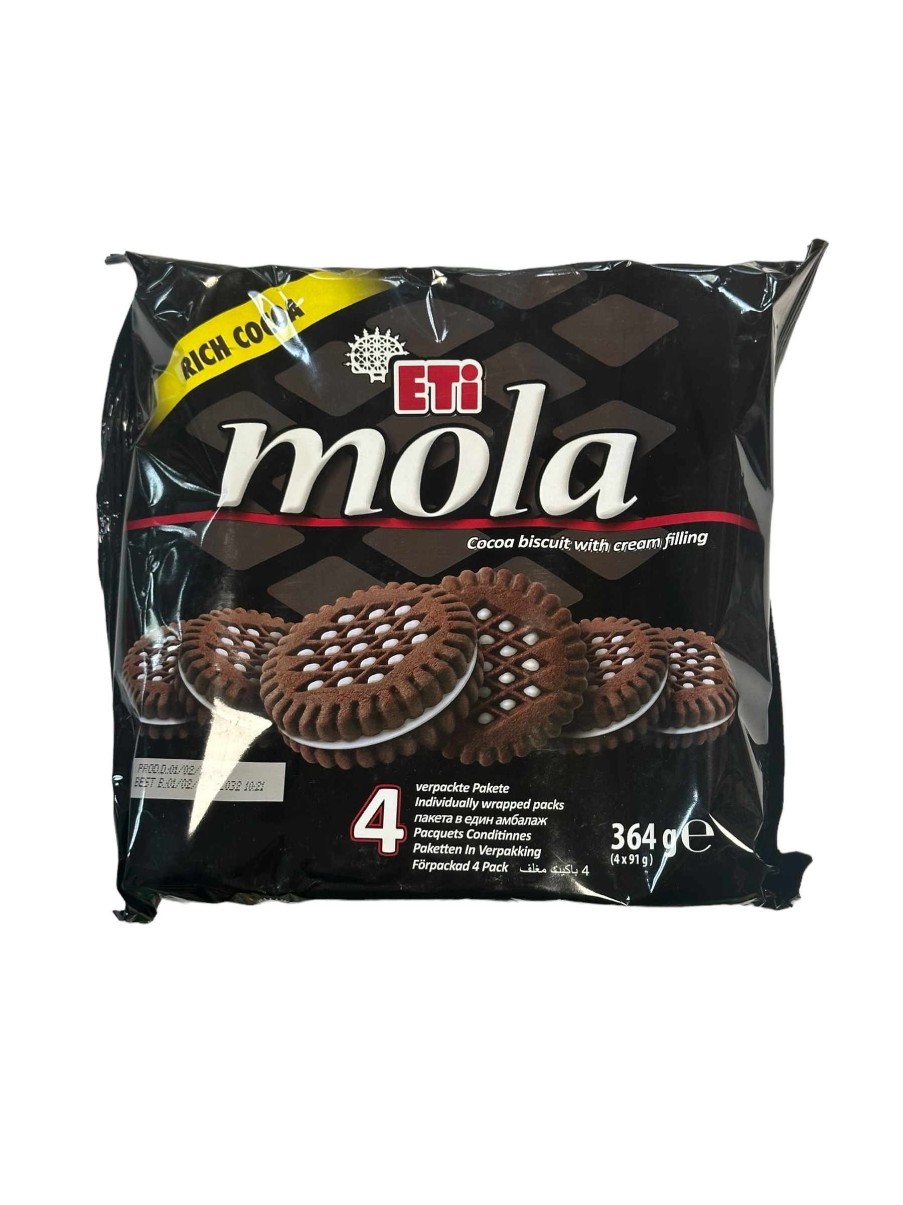 Schokokeks mit Cremefüllung