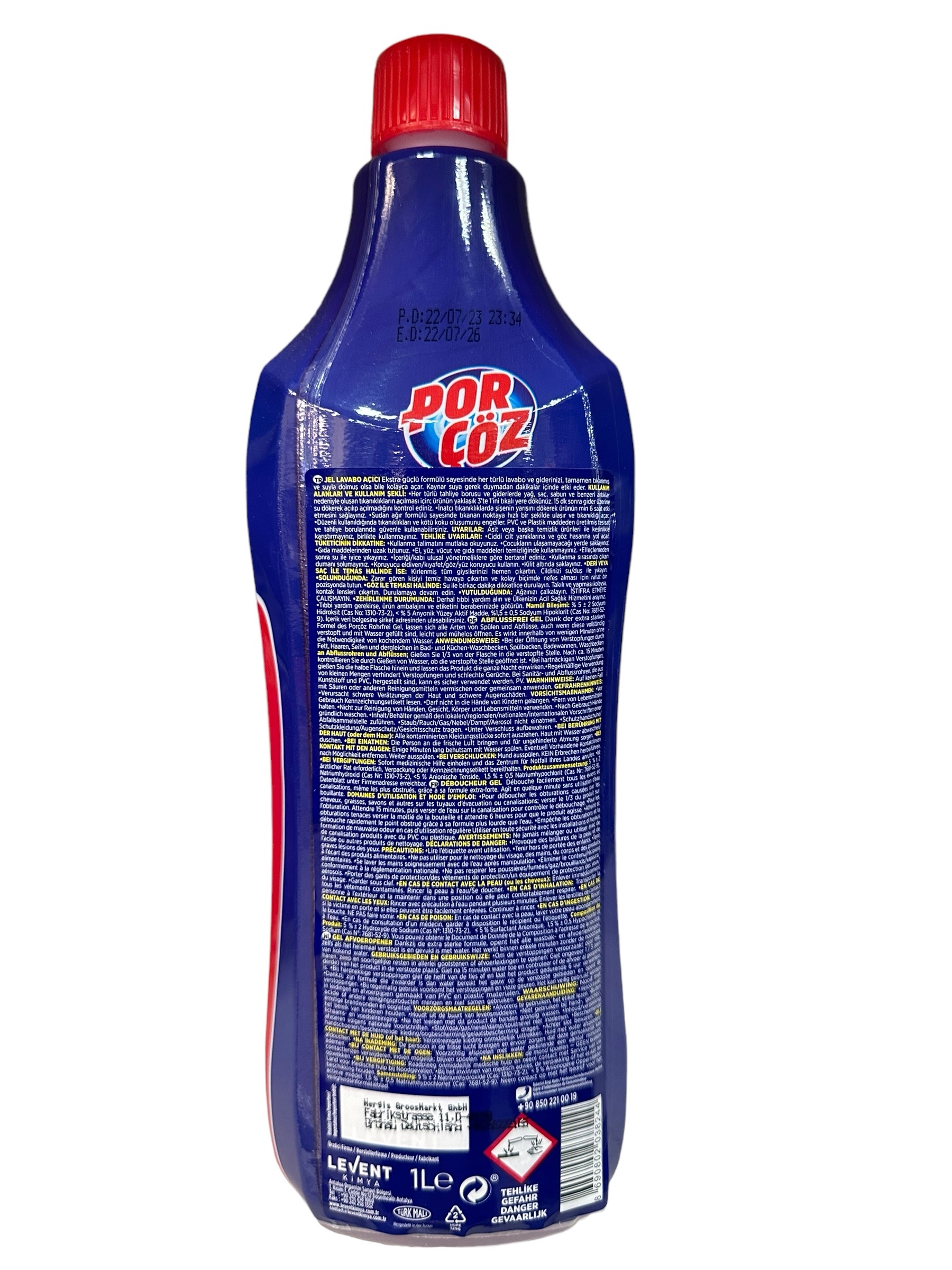 Abflussreiniger Gel – Bild 2