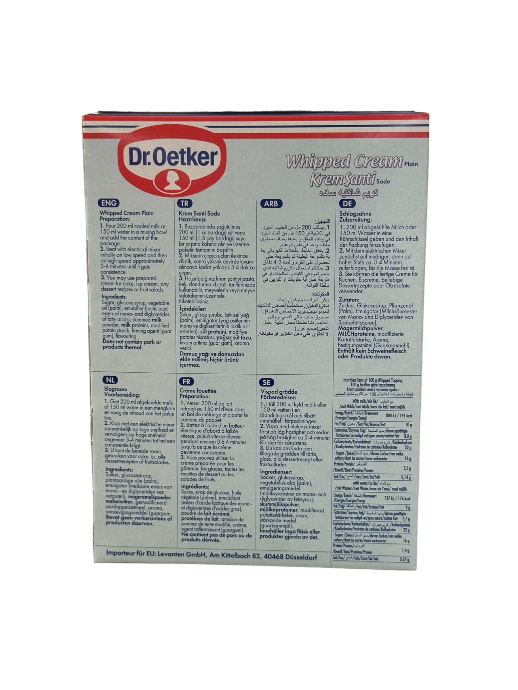 Pulver Schlagsahne – Bild 3