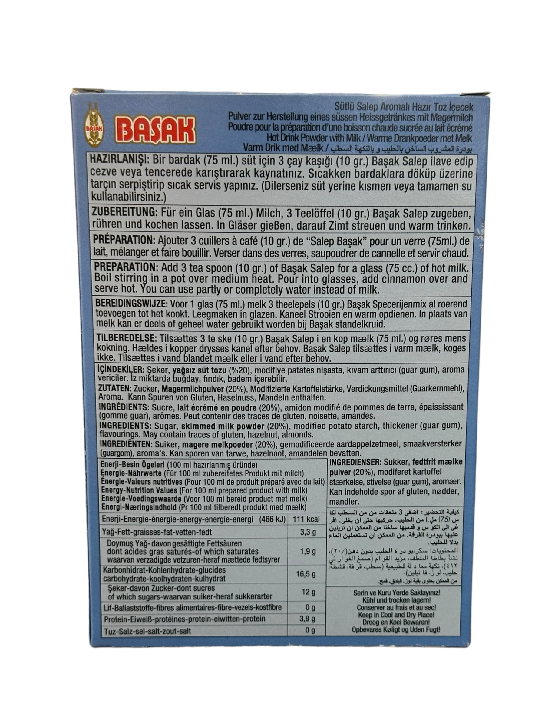 Pulvergetränk mit Milch – Bild 3