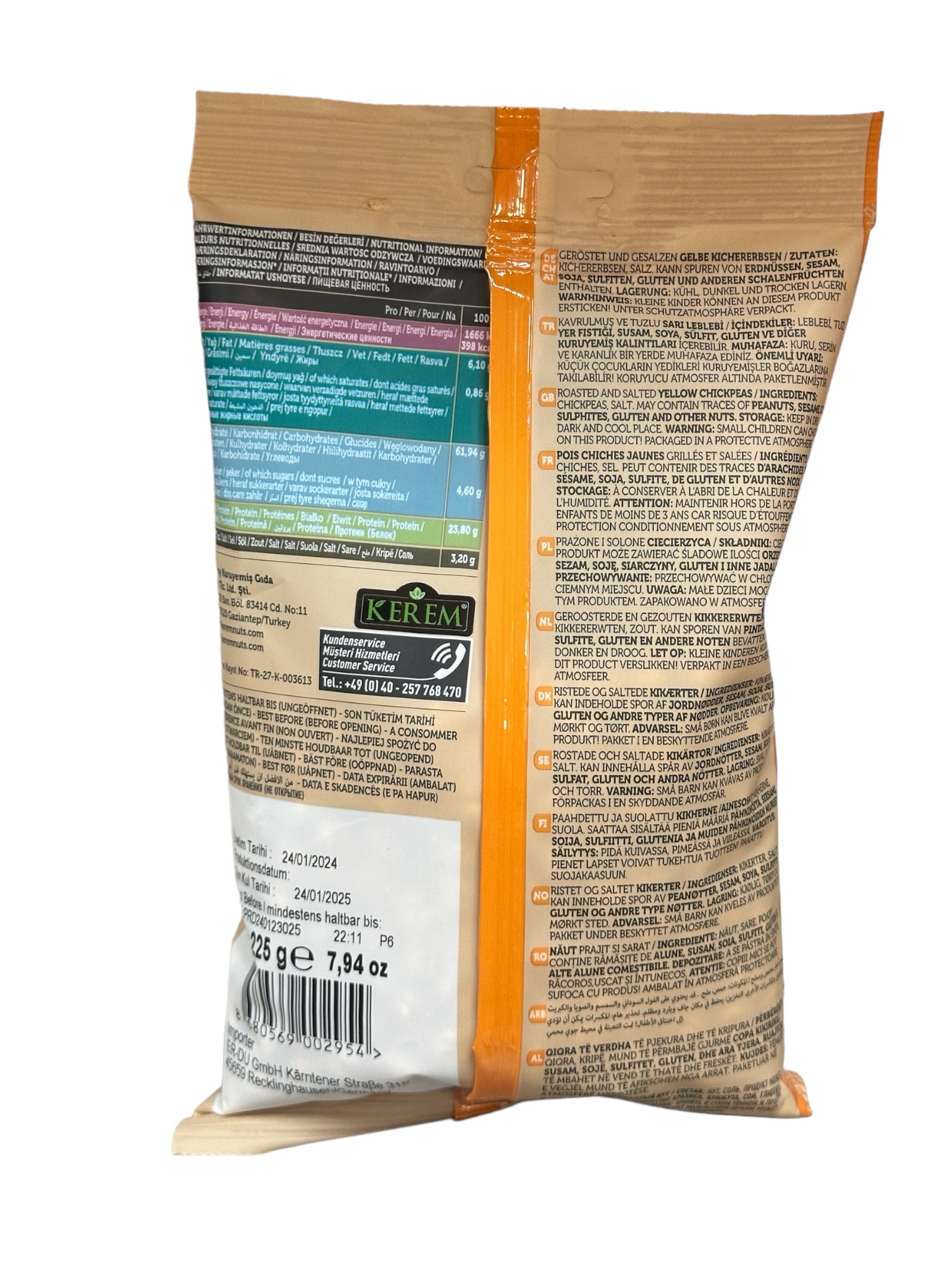 Gelbe Kichererbsen Gesalzen – Bild 2